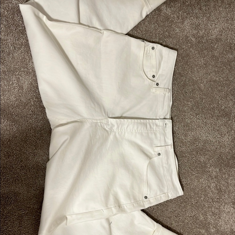 Stylish White Denim Jeans